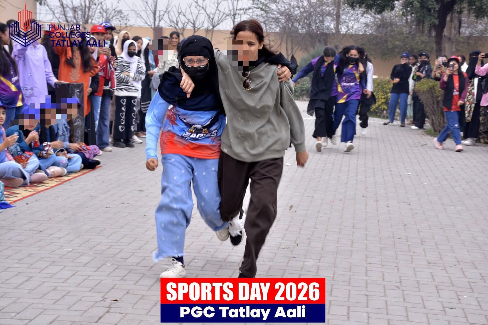 Girls Three-Legged Race