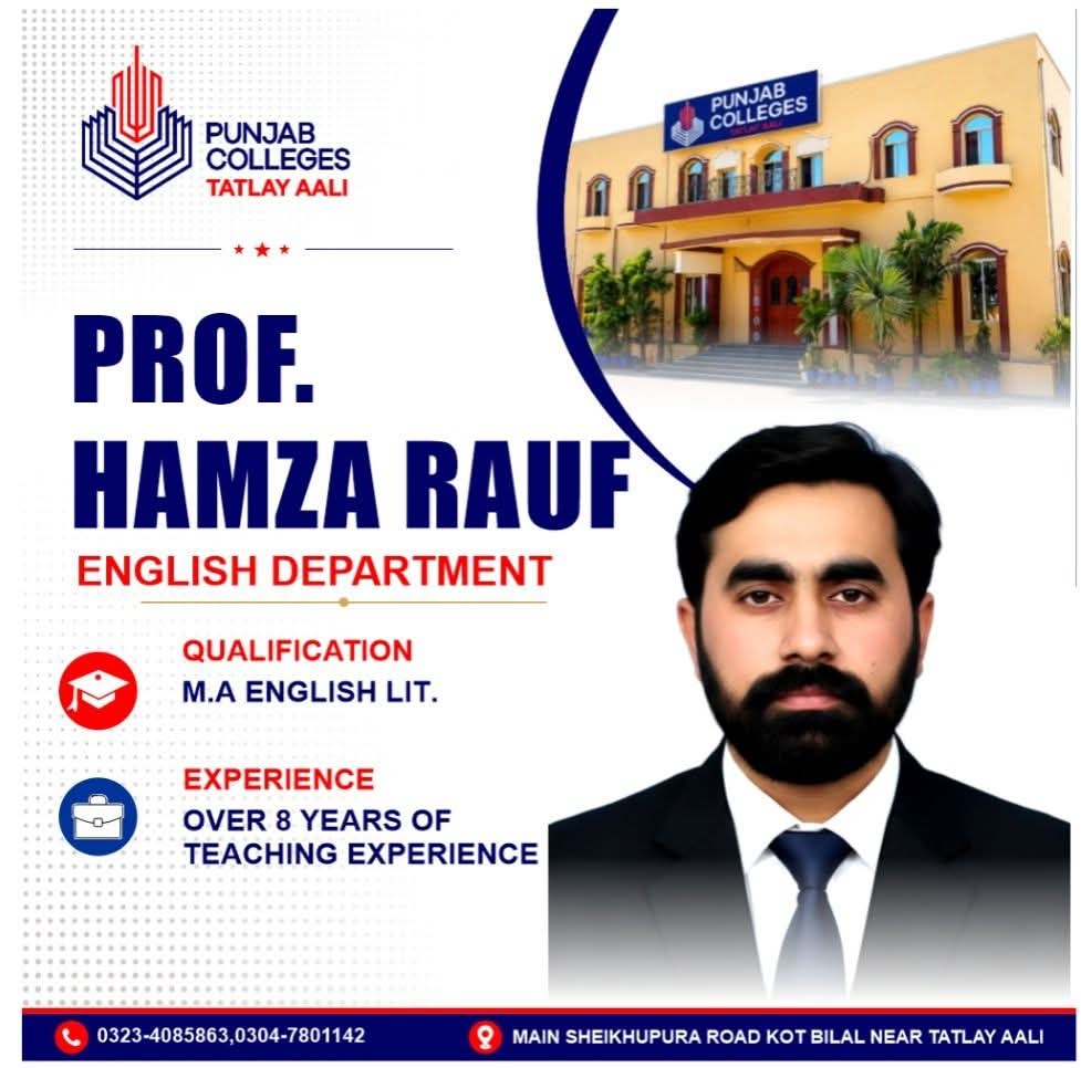 Prof. Hamza Rauf
